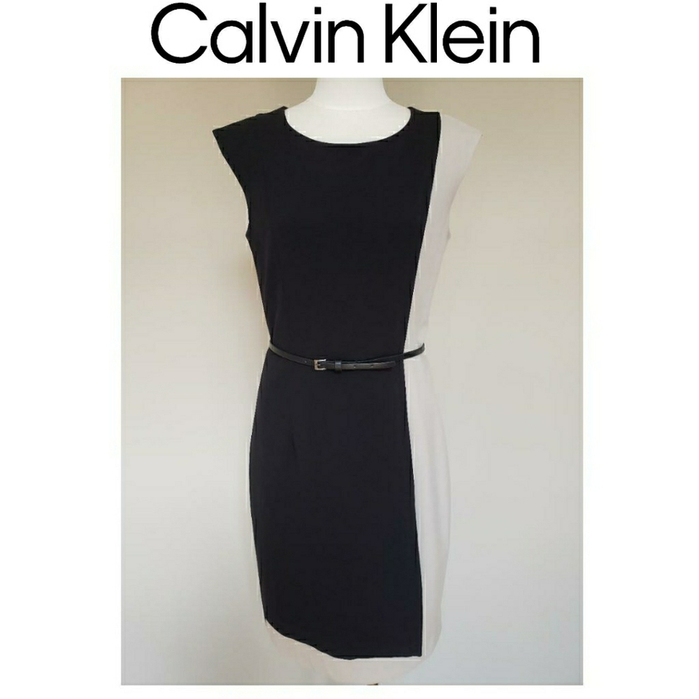 Calvin Klein Colorblock Dress